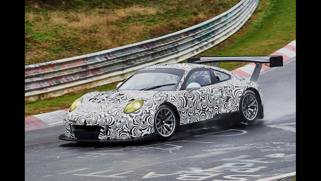 Porsche 911 GT3 - Erlkönig - Testfahrten Nürburgring Nordschleife 11/2014