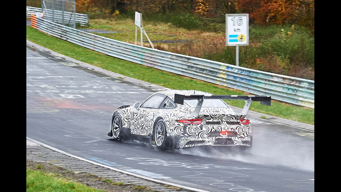 Porsche 911 GT3 - Erlkönig - Testfahrten Nürburgring Nordschleife 11/2014