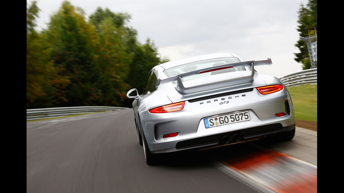 Porsche 911 GT3, Heckansicht