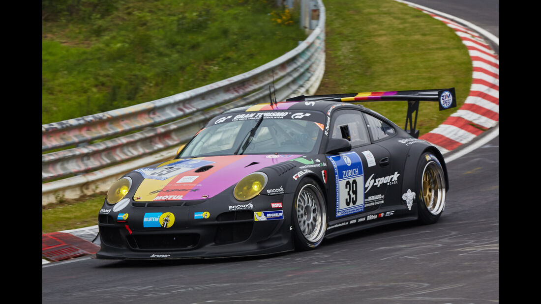 Porsche 911 GT3 KR - Kremer Racing - Startnummer: #39 - Bewerber/Fahrer: Eberhard Baunach, Wolfgang Kaufmann, Maik Rönnefarth - Klasse: SP-PRO