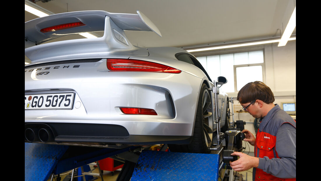 Porsche 911 GT3, Leistungsmessung