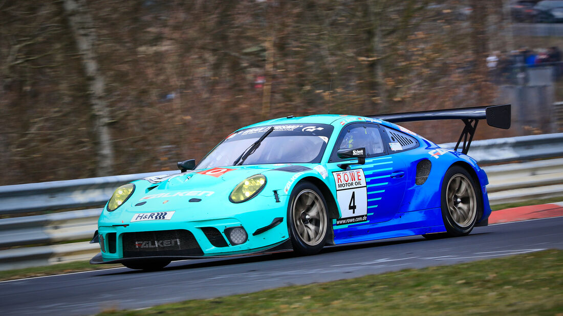 Porsche 911 GT3 R - Falken Motorsports - Sp9 Pro - Startnummer #4 - VLN 2019 - Langstreckenmeisterschaft - Nürburgring - Nordschleife 