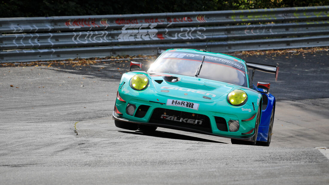 Porsche 911 GT3 R - Falken Motorsports - Startnummer #44 - 24h-Rennen - Nürburgring - Nordschleife - Donnerstag - 24. September 2020