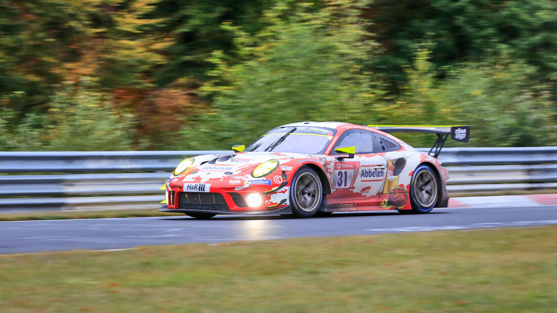 Porsche 911 GT3 R - Frikadelli Racing - Startnummer #31 - 24h Rennen Nürburgring - Nürburgring-Nordschleife - 27. September 2020
