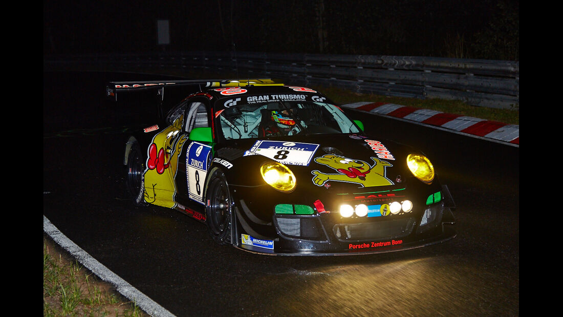 Porsche 911 GT3 R - Haribo Racing - #8 - 24h-Rennen Nürburgring 2014 - Qualifikation 1