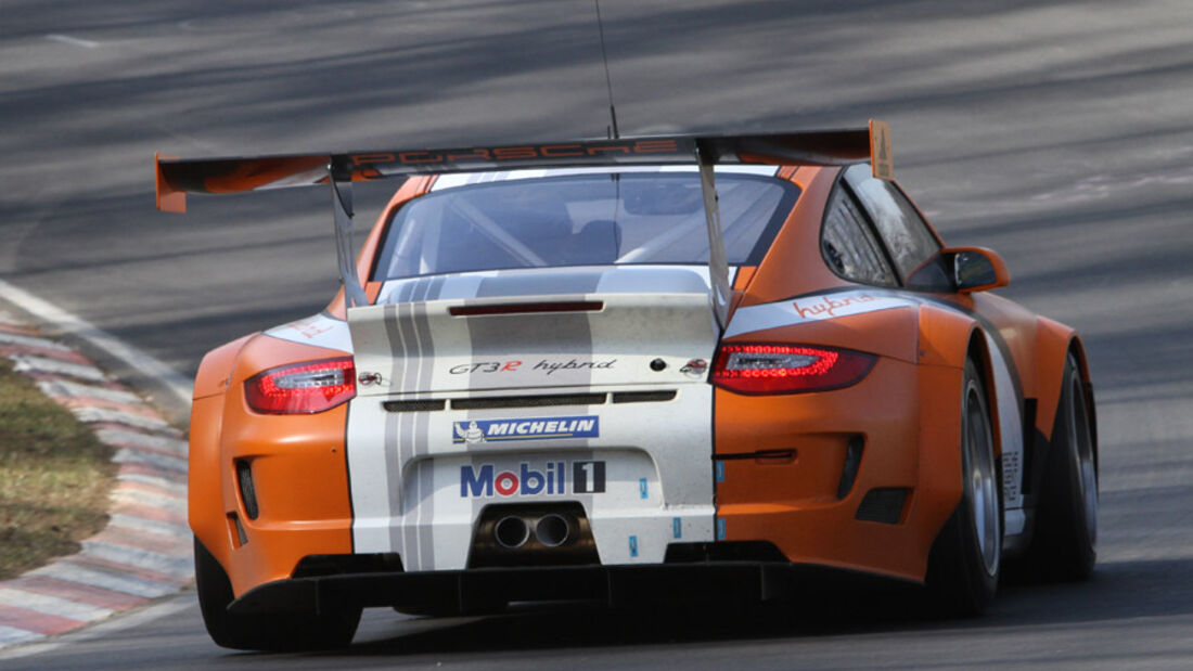 Porsche 911 GT3 R Hybrid, Rennwagen, Nürburgring