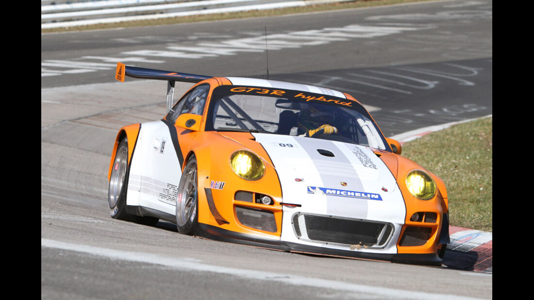 Porsche 911 GT3 R Hybrid, Rennwagen, Nürburgring