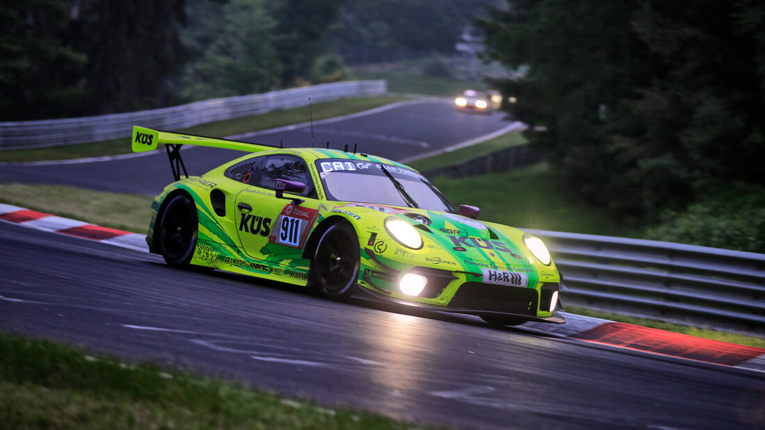 Porsche 911 GT3 R - Manthey-Racing - Startnummer #911 - 24h-Rennen Nürburgring - Nürburgring-Nordschleife - 5. Juni 2021