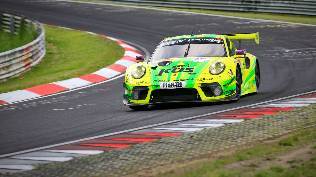 Porsche 911 GT3 R - Manthey-Racing - Startnummer #911 - Klasse: SP 9 (FIA-GT3) - 24h-Rennen - Nürburgring - Nordschleife - 03. - 06. Juni 2021