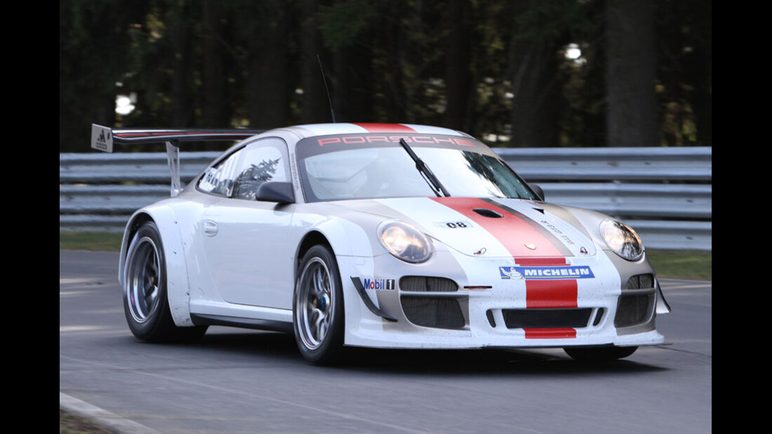 Porsche 911 GT3 R, Rennwagen, Nürburgring