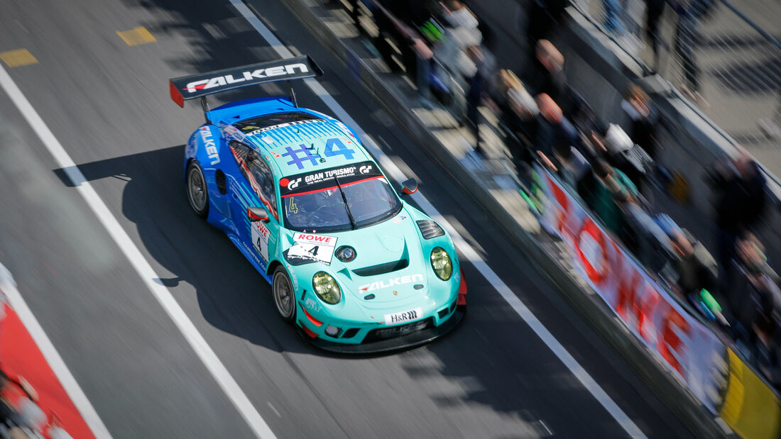 Porsche 911 GT3 R - Startnummer #4 - Falken Motorsports - SP9 Pro - NLS 2022 - Langstreckenmeisterschaft - Nürburgring - Nordschleife