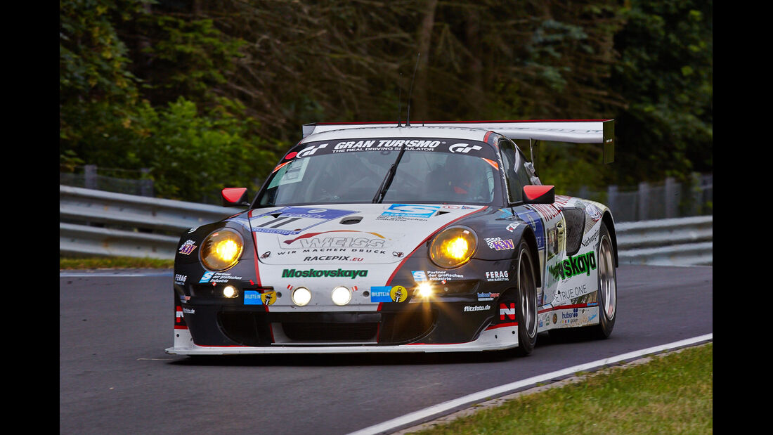 Porsche 911 GT3 R - Wochenspiegel Team Manthey - 24h-Rennen Nürburgring 2014 - Top-30-Qualifying