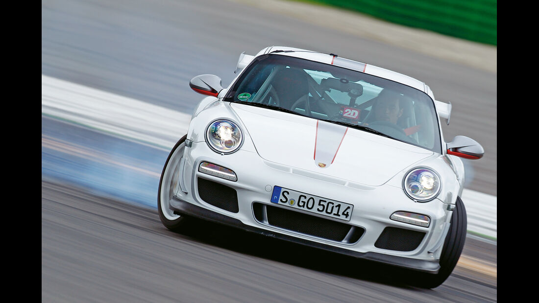 Porsche 911 GT3 RS 4.0, Frontansicht, Driften