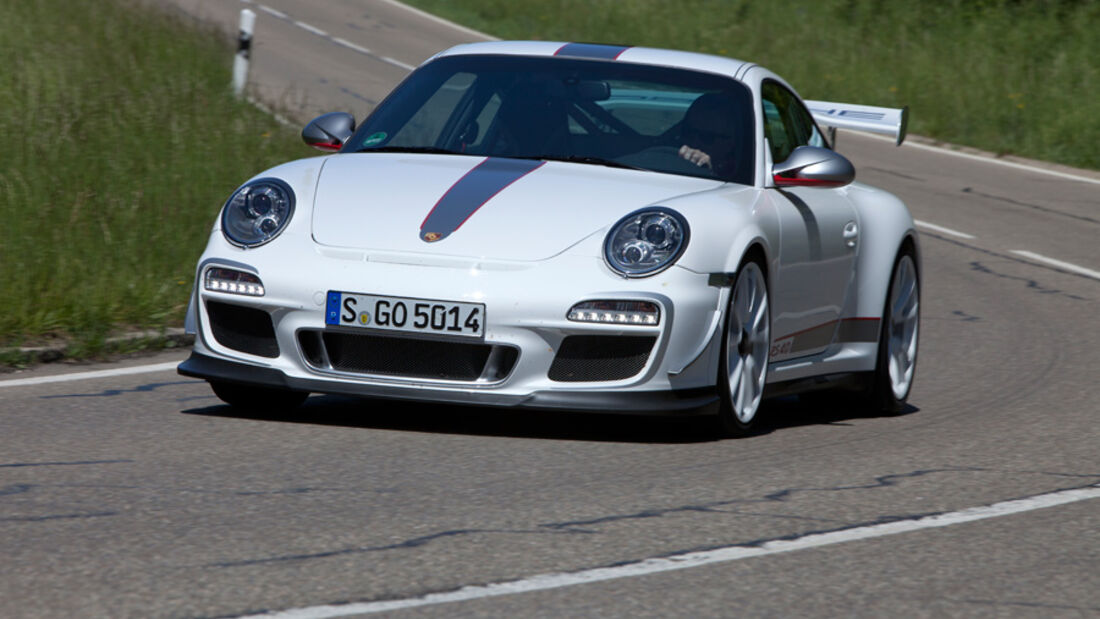 Porsche 911 GT3 RS 4.0, Frontansicht, Kurve