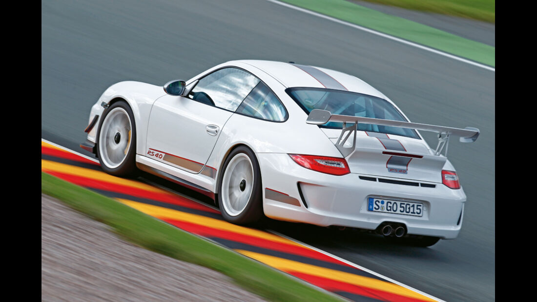 Porsche 911 GT3 RS 4.0, Heck