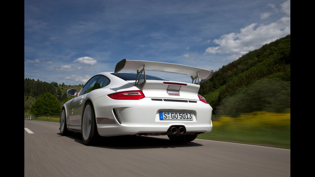 Porsche 911 GT3 RS 4.0, Rückansicht, Heck