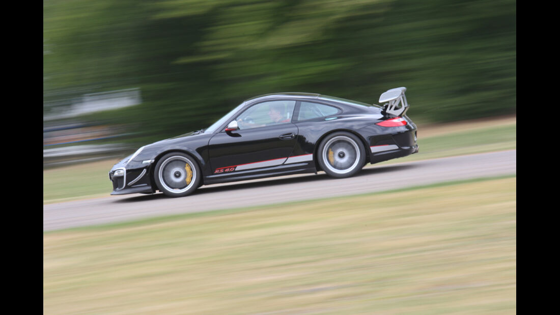 Porsche 911 GT3 RS 4.0, Seitenansicht, Rennstrecke