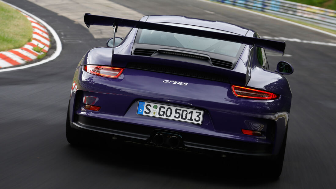 Porsche 911 GT3 RS, Heckansicht