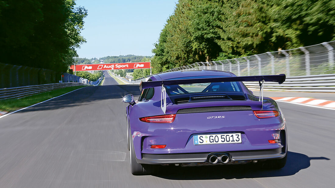 Porsche 911 GT3 RS, Heckansicht