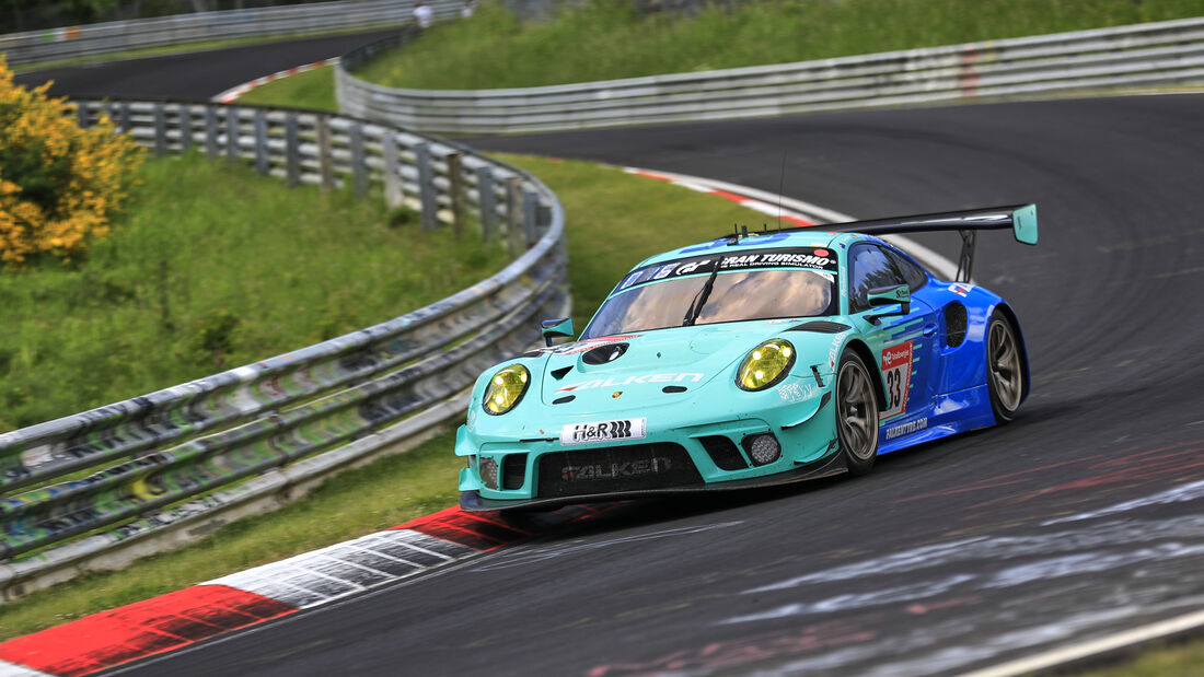 Porsche 911 GT3R - Startnummer #33 - Falken Motorsports - Klasse SP9 - 24h-Rennen Nürburgring 2022 - Nordschleife 