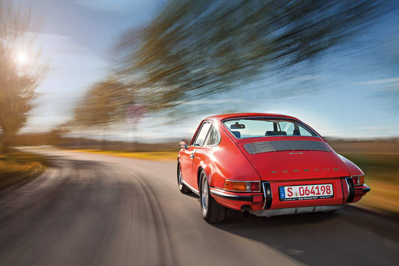 Porsche 911, Heckansicht