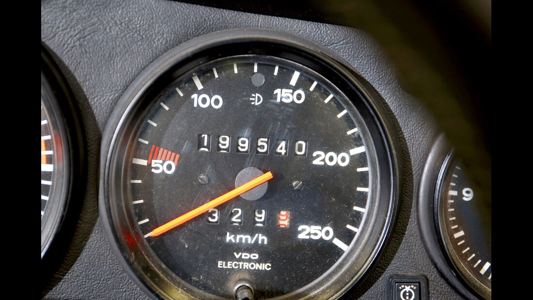Porsche 911, Kilometerzähler