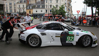 Porsche 911 RSR, GTE-Klasse, 24h-Rennen LeMans 2013