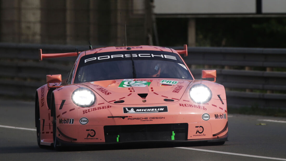 Porsche 911 RSR - Le Mans - Vortest