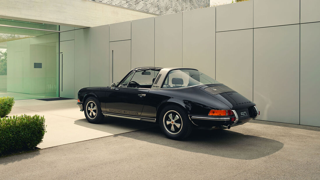 Porsche 911 S 2.4 Targa 50 Jahre F.A. Porsche Design (1972-2022) Exterieur