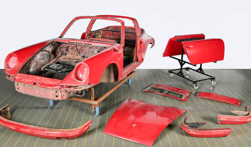 Porsche 911 S Targa Softwindow (1967) Werks-Restaurierung