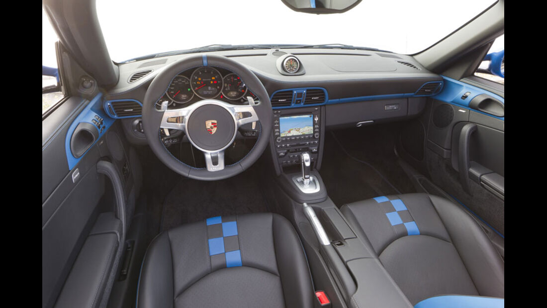 Porsche 911 Speedster, Cockpit
