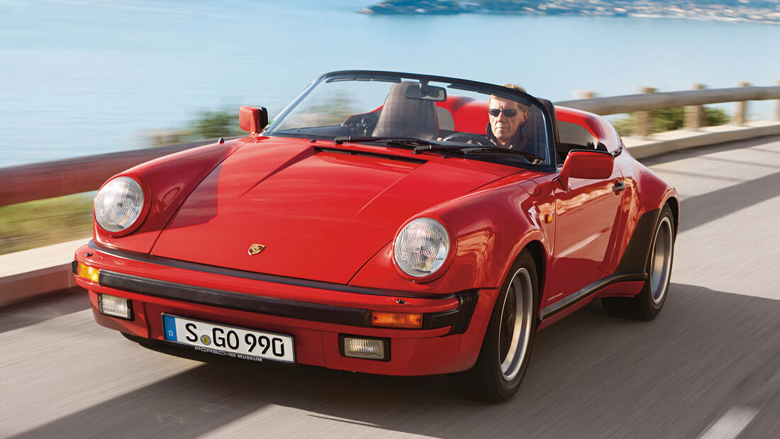 Porsche 911 Speedster, Frontansicht