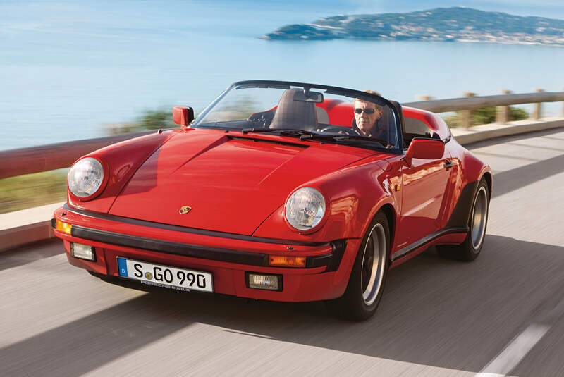 Porsche 911 Speedster, Frontansicht