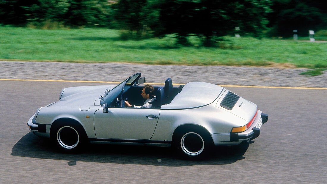 Porsche 911 Speedster, Seitenansicht