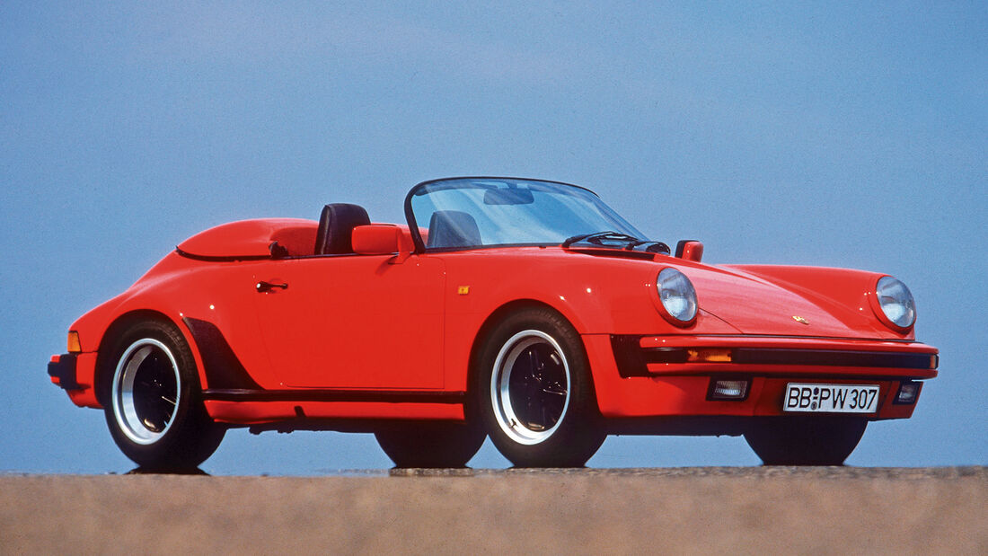 Porsche 911 Speedster, Seitenansicht