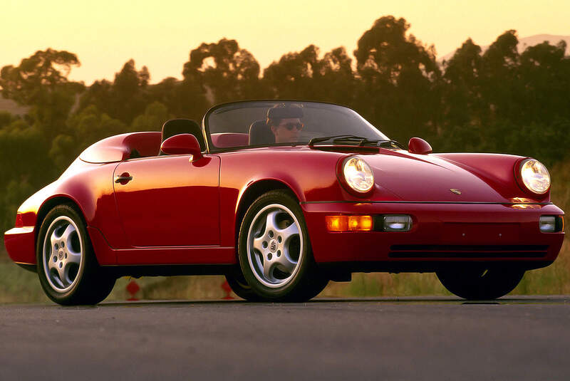 Porsche 911 Speedster, Seitenansicht