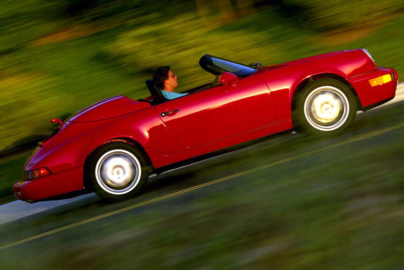 Porsche 911 Speedster, Seitenansicht