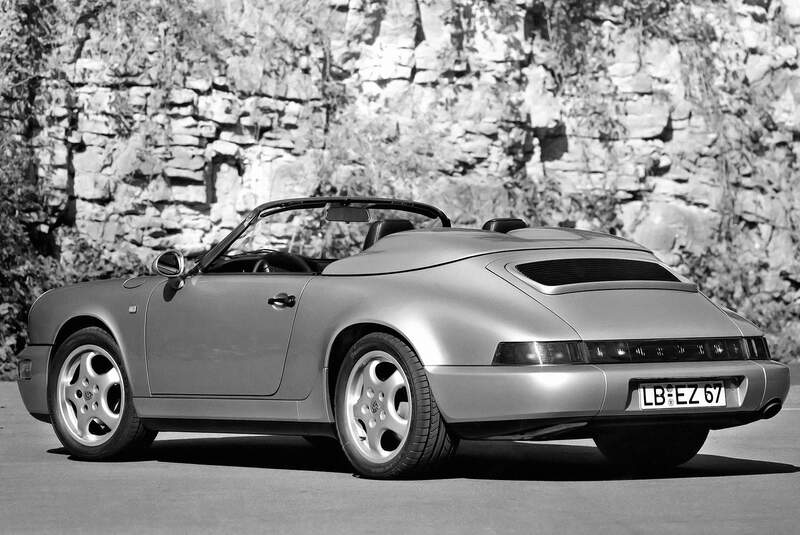 Porsche 911 Speedster, Seitenansicht