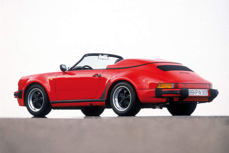 Porsche 911 Speedster, Seitenansicht