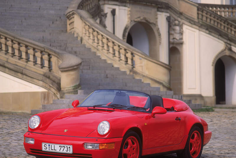 Porsche 911 Speedster, Seitenansicht