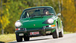 Porsche 911 T 2.4, Frontansicht