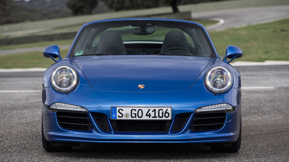 Porsche 911 Targa 4 GTS, Frontansicht