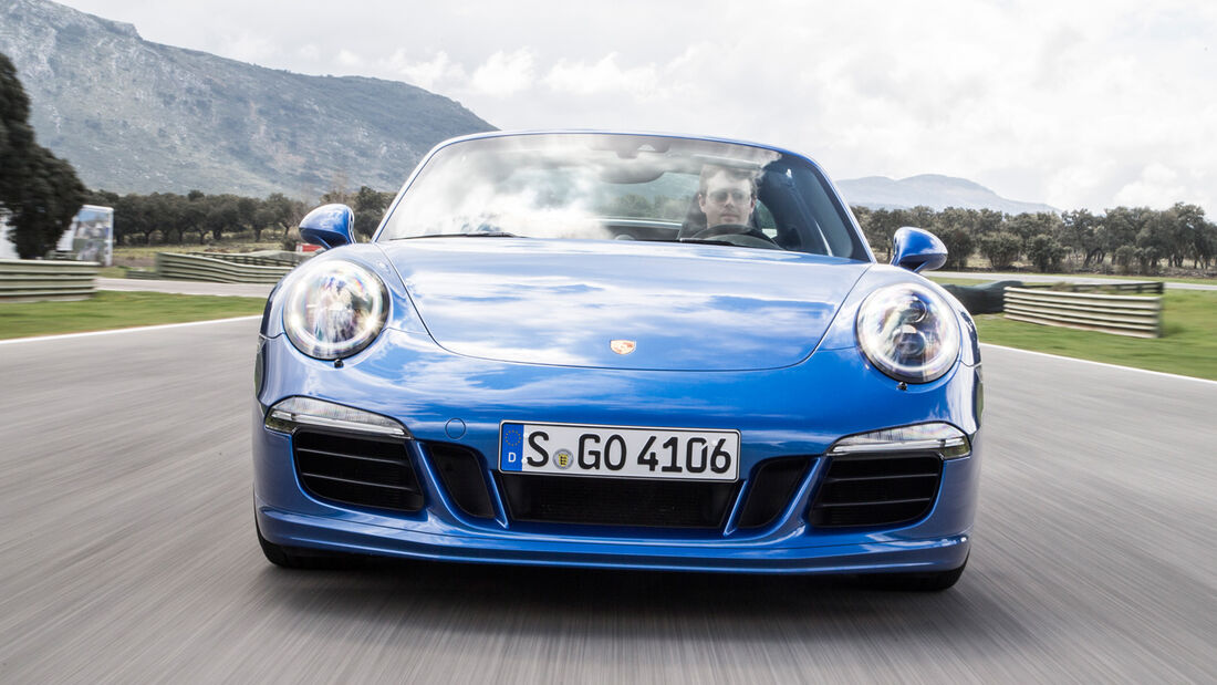 Porsche 911 Targa 4 GTS, Frontansicht