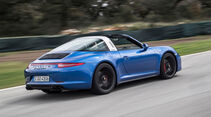 Porsche 911 Targa 4 GTS, Seitenansicht