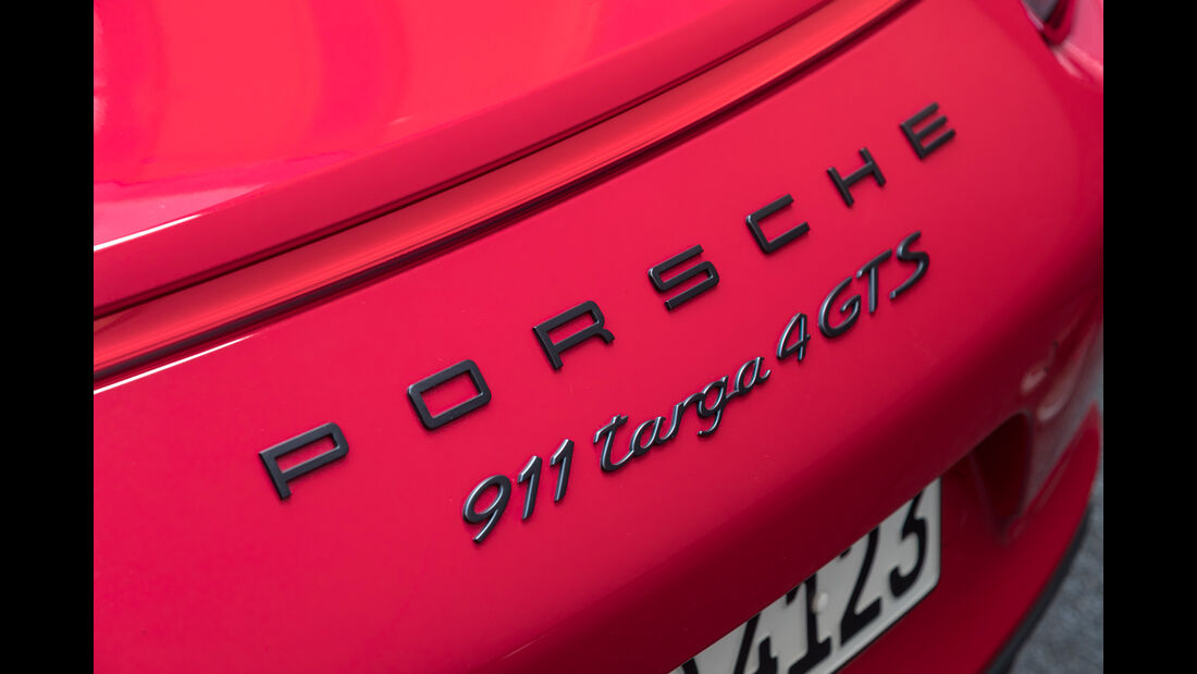 Porsche 911 Targa 4 GTS, Typenbezeichnung