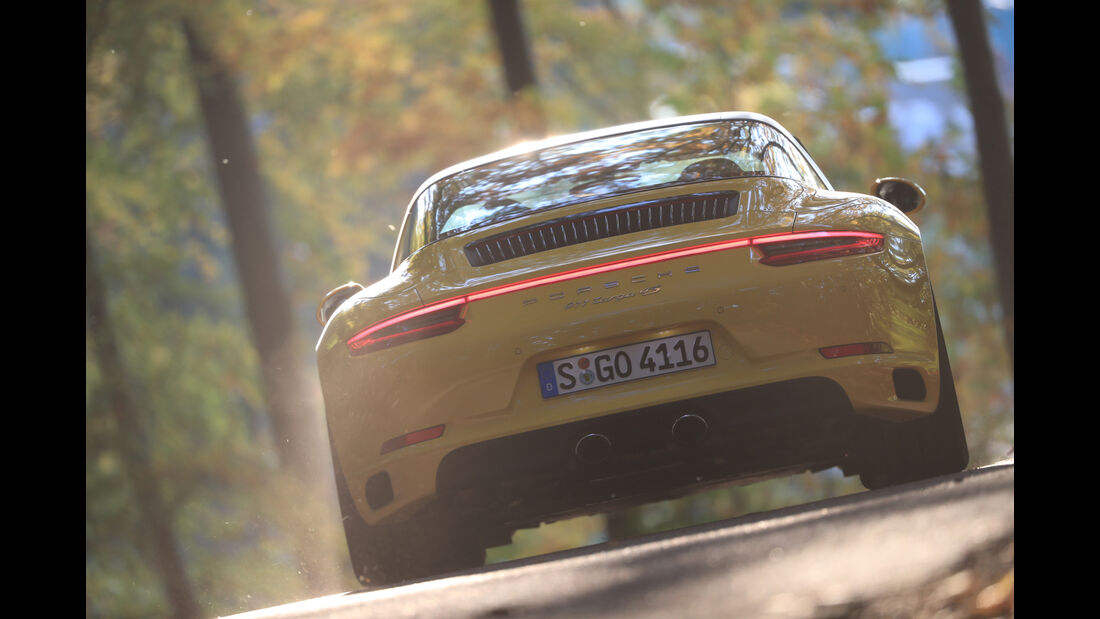 Porsche 911 Targa 4S, Heckansicht