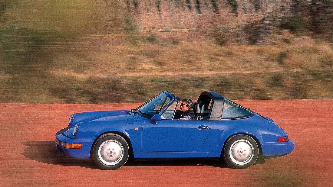 Porsche 911 Targa, 964, Seitenansicht