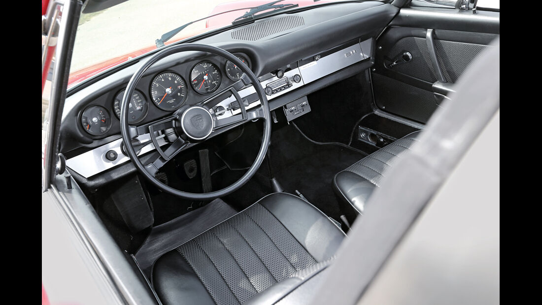 Porsche 911 Targa, Cockpit
