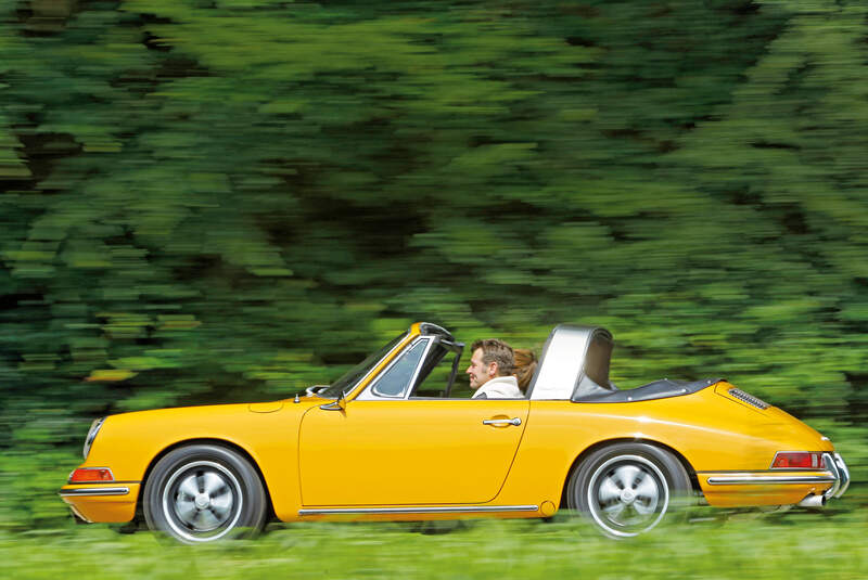 Porsche 911 Targa, F-Modell, Seitenansicht