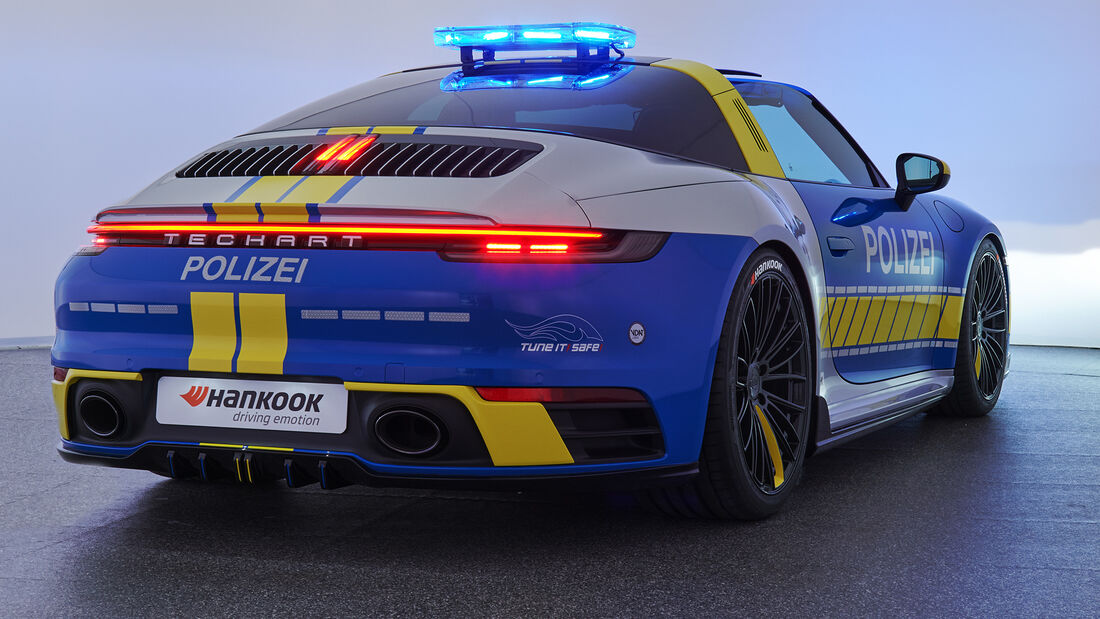 Porsche 911 Targa Techart GT Tune it safe Polizeiauto